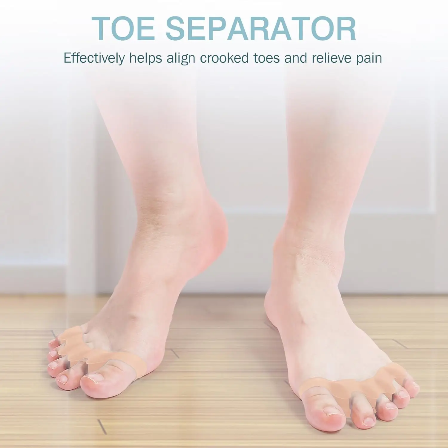 Gel Toe Separator Valgus Corrector Orthotics Pedicure Feet Straightener gel toe separator