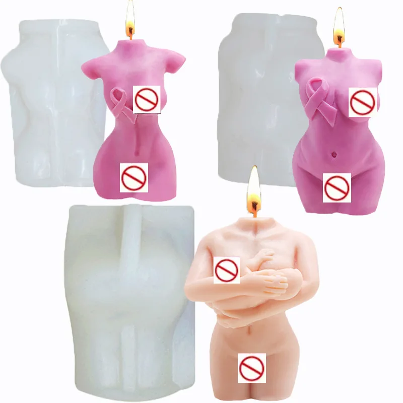 Силиконовая форма для свечей