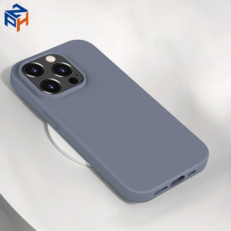 High Quality Official Same Original Liquid Silicone Cover With Logo Cell Phone Case For Iphone X Xr Xs 11 12 13 14 Mini Pro Max