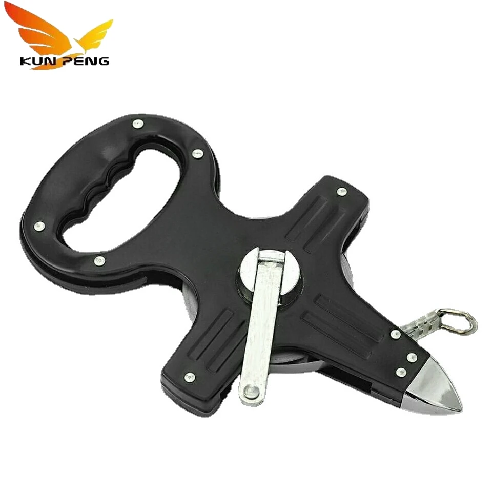 High Quality Steel 50 M 30m Steel Frame Tape 100m Waterproof Meter Tape Construction Engineering Measuring Tape