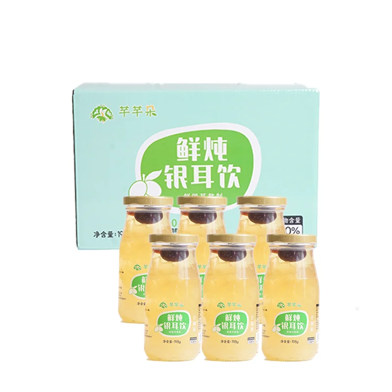 Для похудения свежего тушеного напитка мгновенный суп-тремелла с красными финиками и ягодами Годжи консервированные грибы тремеллы