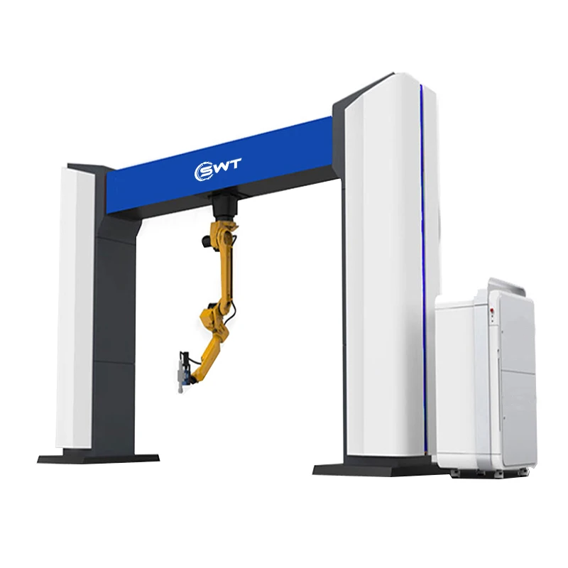 High-speed cnc small diameter laser pipe welding robot arm laser cutting robot soldador fanuc arc spot welding robot
