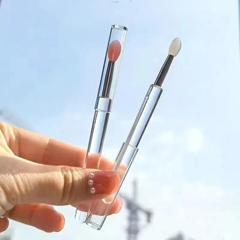 DailyQueen silicone lip brush Cosmetics transparent Extension Makeup lipstick Custom Logo High Quality
