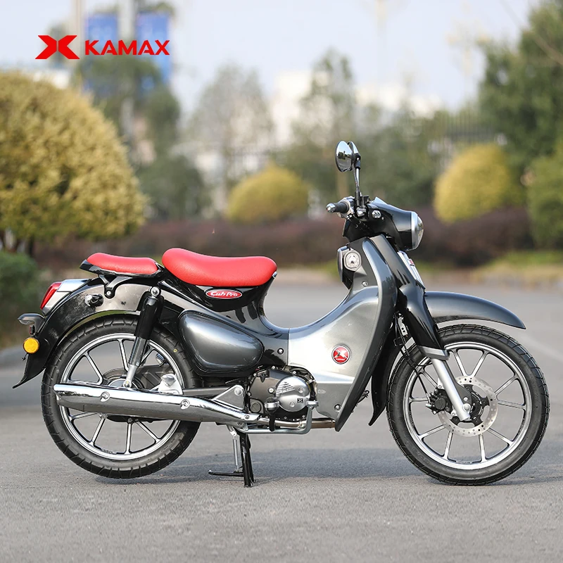 Kamax 125cc Moped underbone Motos Cub Gasoline Motorcycle Bike 125cc Super Cub Pro Moto Moped 50cc Gas Scooter