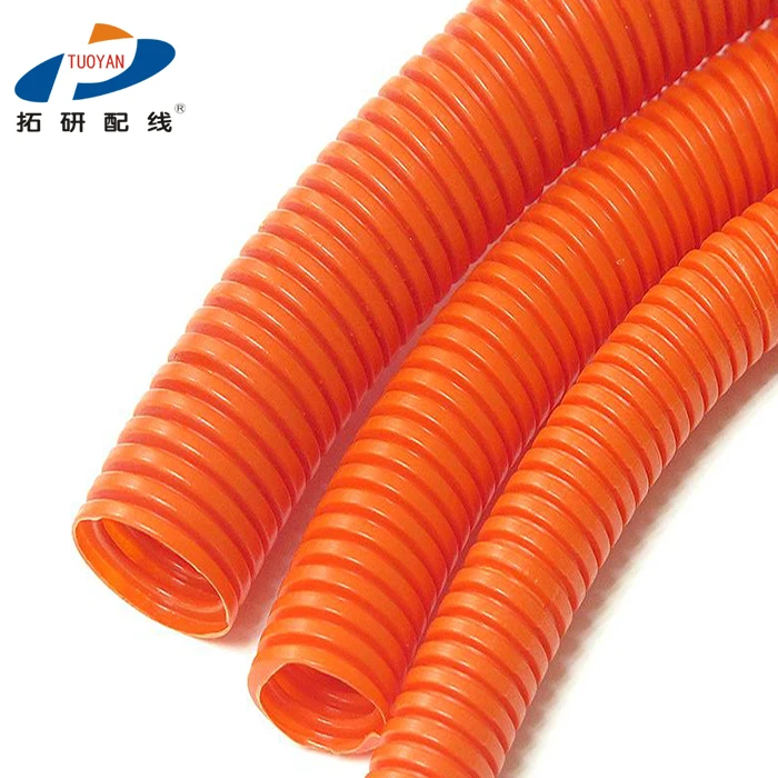 PP/PA/PE  Plastic Flexible Corrugated Conduit Pipe Hose Culvert Pipe