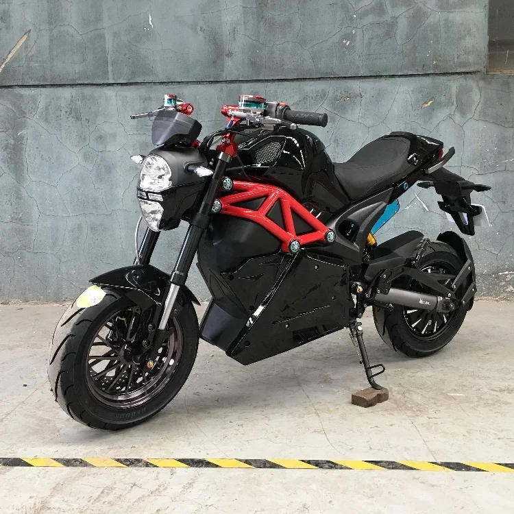 High Speed Power Bikes Lithium 2000w 3000w Electric Motorcycle Scooter