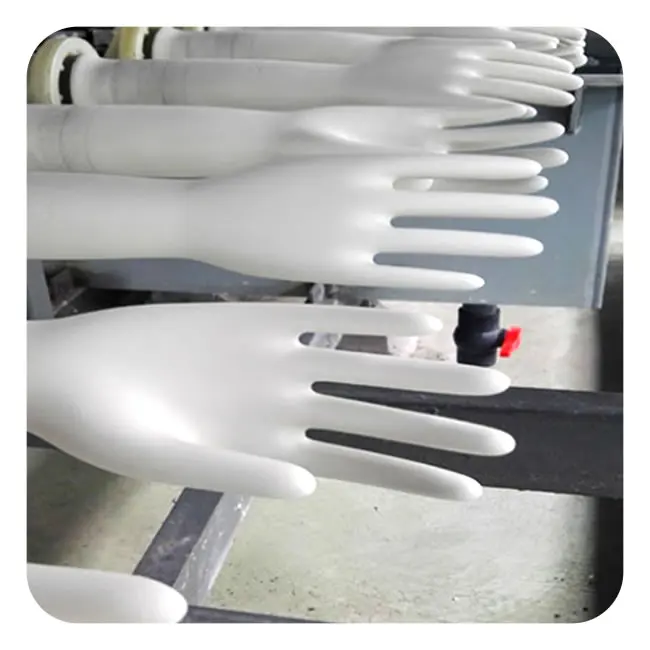 Полностью автоматическая медицинская безопасность нитриловая варежка ПВХ Резина латекс одноразовая машина для осмотра производственная линия