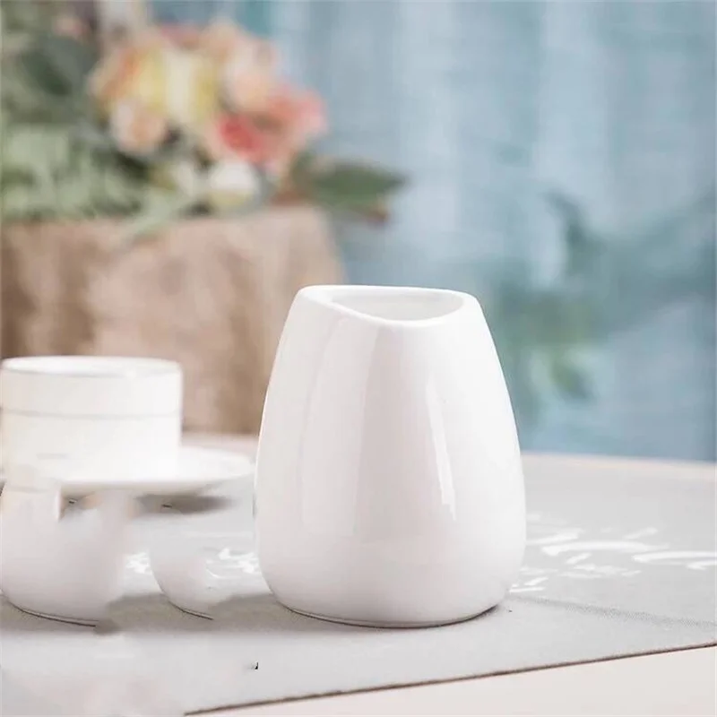 Creative Modern Minimalist Origami Ceramic Vase For Home Decoration Solid Color Flower Vase Ornaments