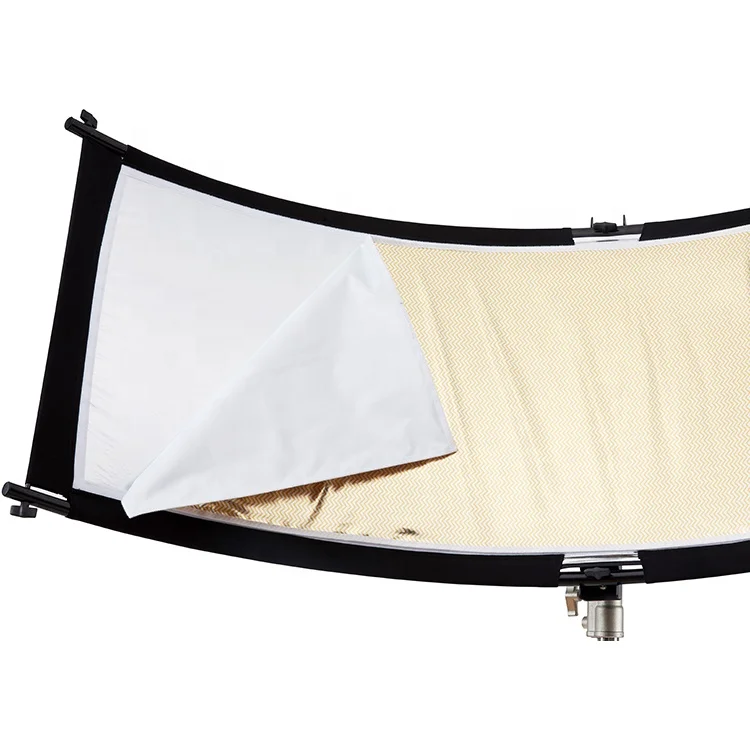 Portable photography photo studio eyelighter multi disc collapsible light bent u-typed diffuser reflector