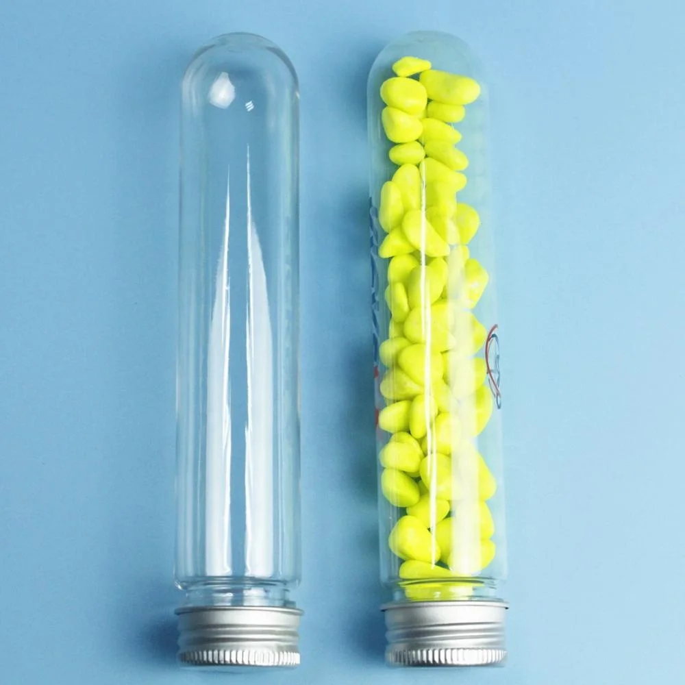 Пробирки ПЭТ с круглым дном и винтовой крышкой