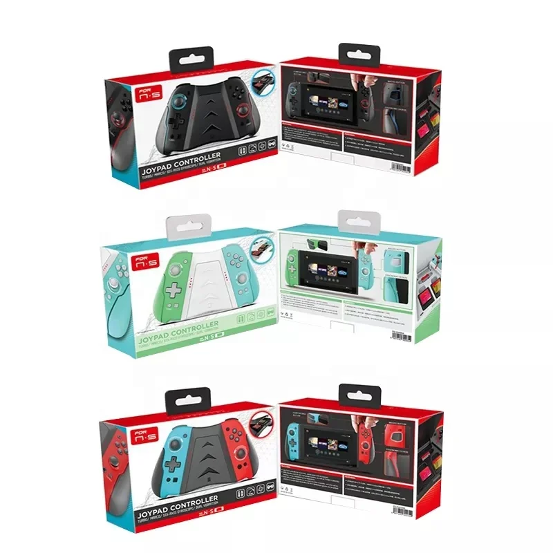 PG-SW006 Wireless BT Left Right Joystick Controller For Nintend Switch Handle Grip With Card Slot NS Gamepad