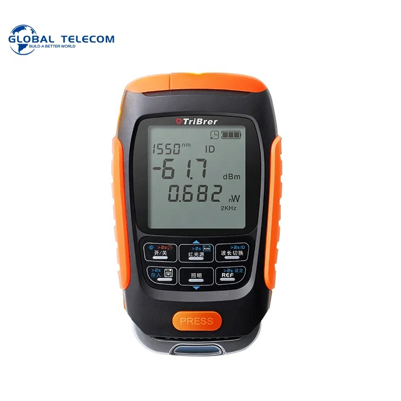 Многофункциональный волоконно-оптический измеритель мощности TriBrer APM50 OPM FTTH по хорошей цене