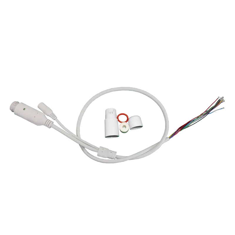 waterproof POE LAN Cable 11p 12v1.5A for CCTV IP Camera Board Module Connector RJ45