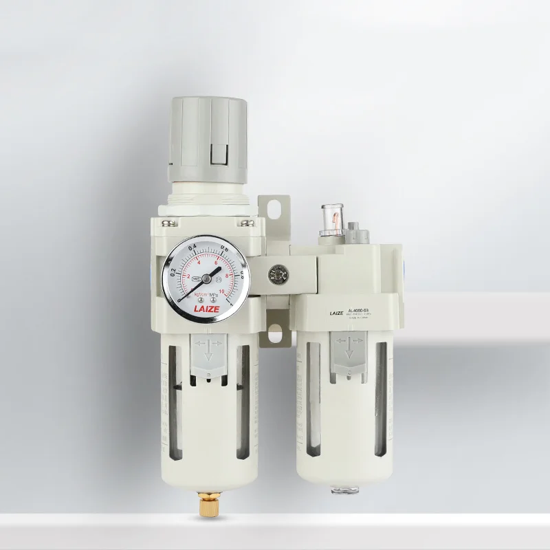 High Quality AC Series Pneumatic Compressor Air Filter Regulator Lubricator Combination SMC Type Air Source Treatment