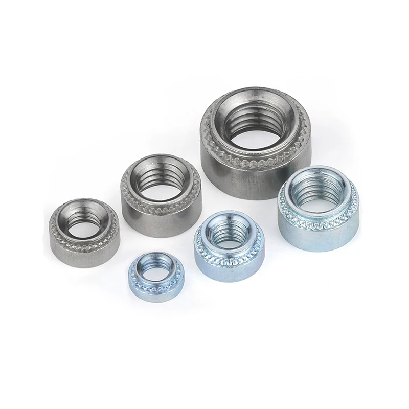 Rivet Round Nut Iron Custom M8 M6 M10 M5 M12 M4 M22 1/4 Inch Self Clinching Nuts For Industrial