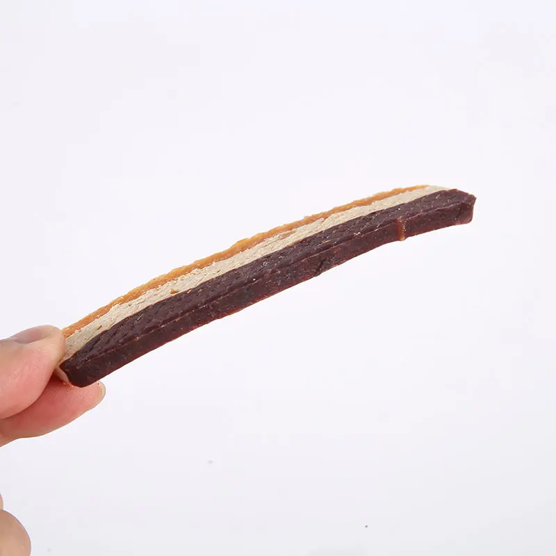 rawhide beef chicken slice Dental Snacks delicious and nutritious Tartar Removal high-quality ingredients Wholesale OEM