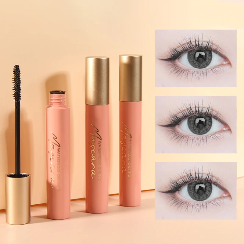 Curl dense long water resistant Custom wholesale mascara Quick- drying and long lasting private label eye makeup  mascara