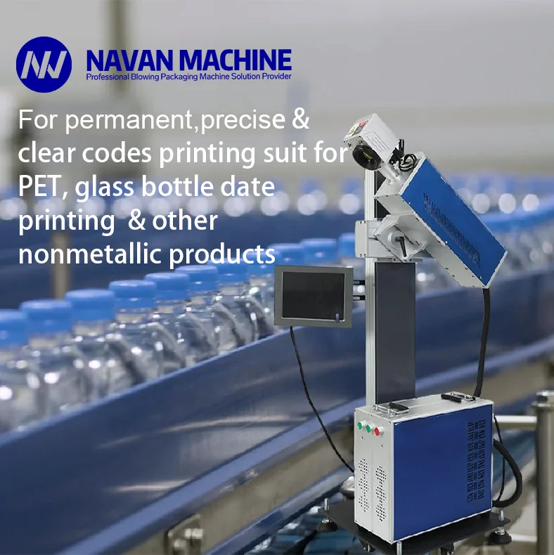 CO2 Laser Printer PET Bottle Dater Printer Batch Code Printing Machine