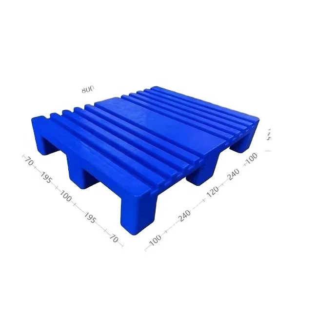 Multi use compatible pallet high quality plastic print pallet for printing factory non stop pallet 800x630x155mm