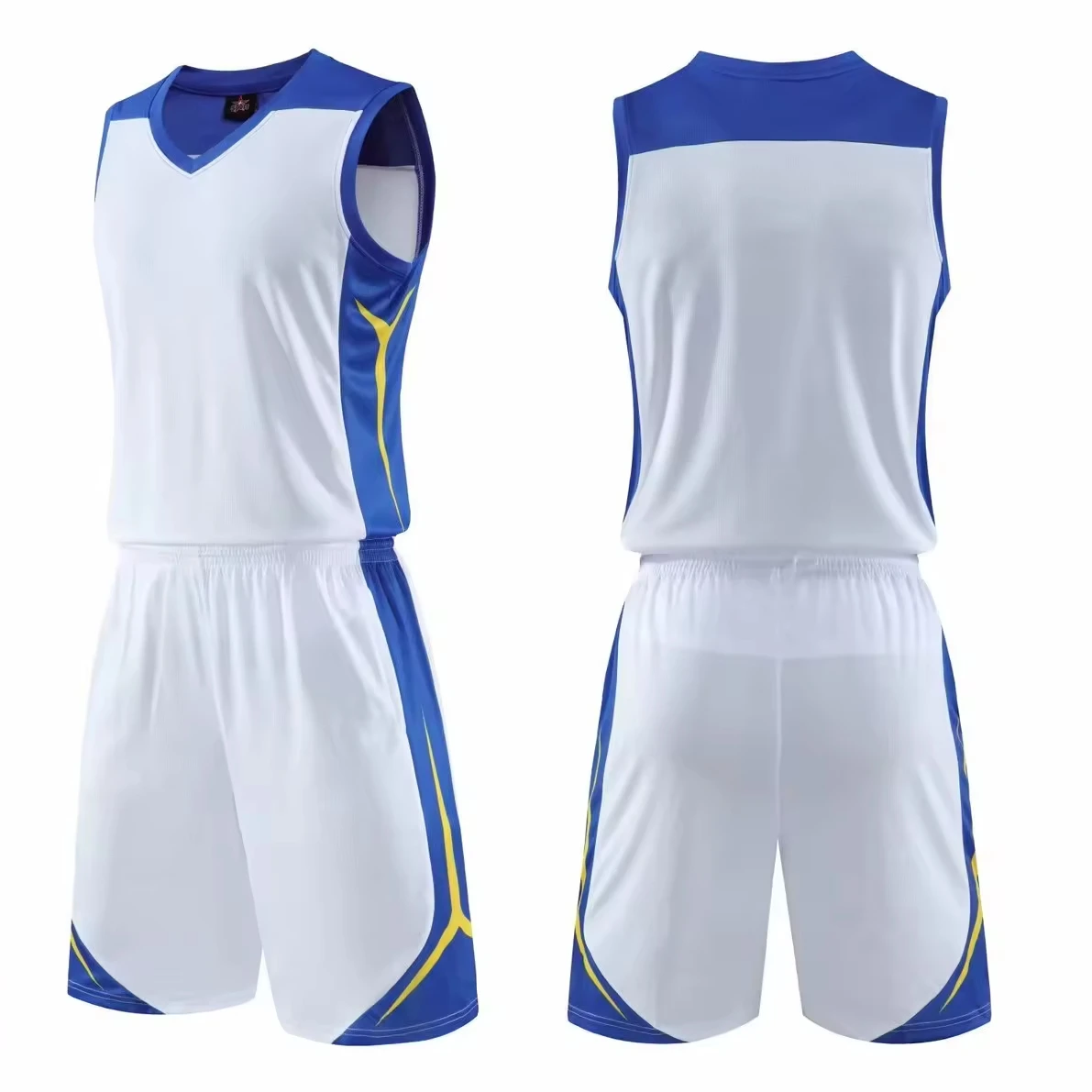 High quality wholesale basketball suit customizable logo basketball shirt training game basketball suit