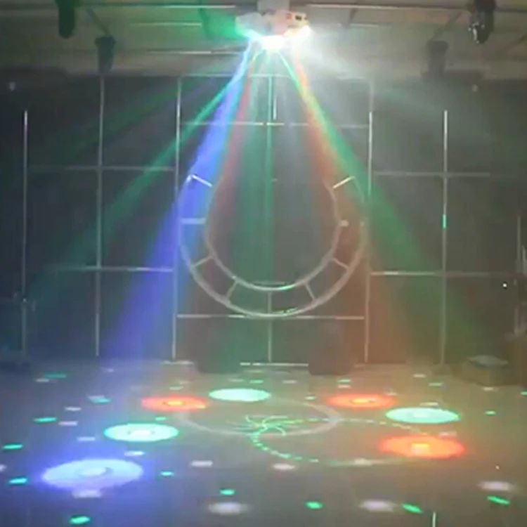 
2020 beam+Strobe+Laser+uv+BALL+RGBW 6in1 stage Effect led disco ball light for dj disco 