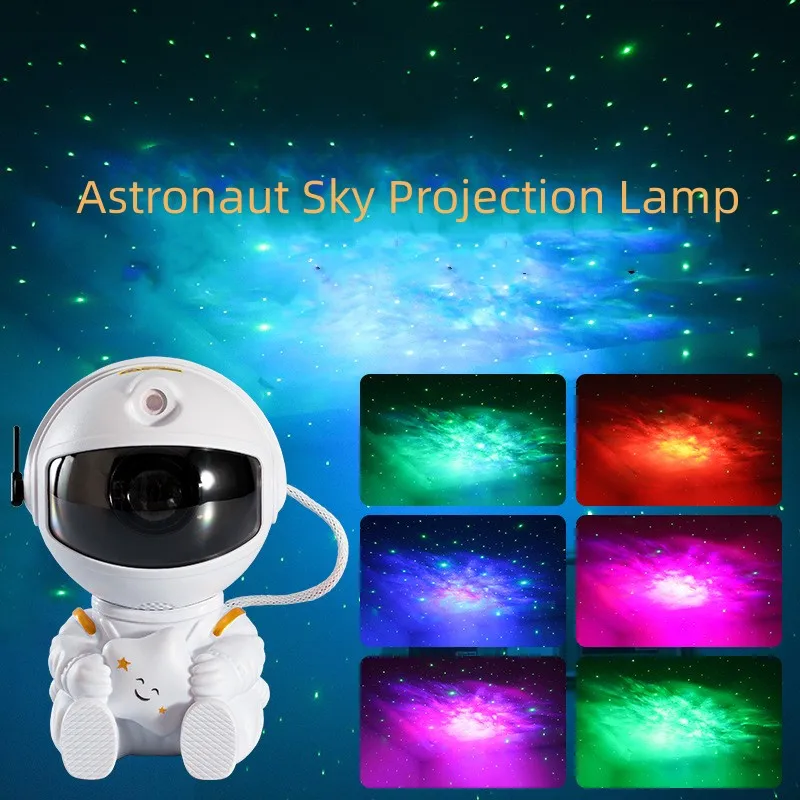 Mini LED Starry Sky LAMP Projector Light Astronaut Projector Night Lights For Home Party Romantic Bedroom Decoration LED Lamp