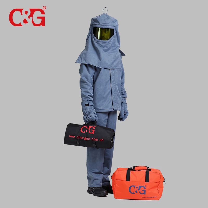 Промышленность Electric Arc Flash Защитная Защита костюм электрические защитный костюм