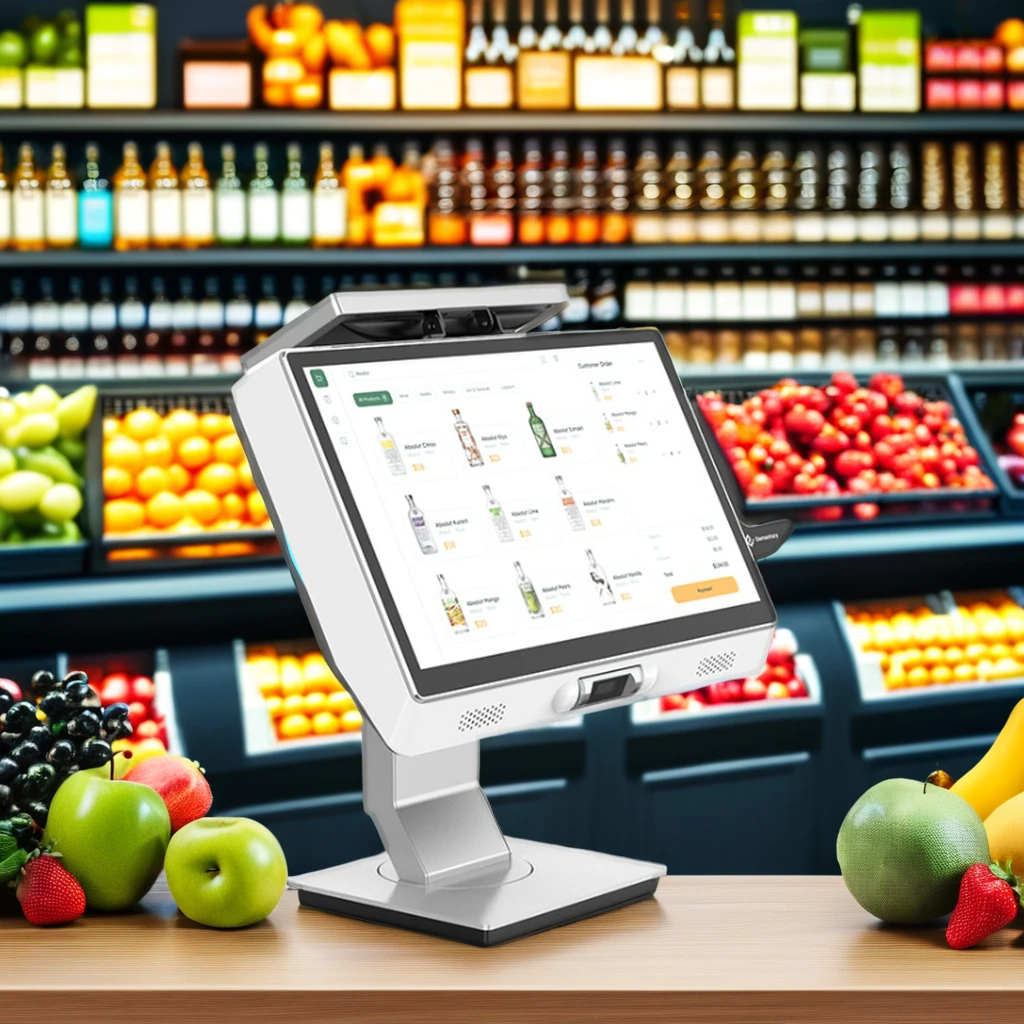 13.3 Inch Dual Scale Touch Screen Tablet for Android & Windows 10/11 Mobile POS System with SDK Function and Software