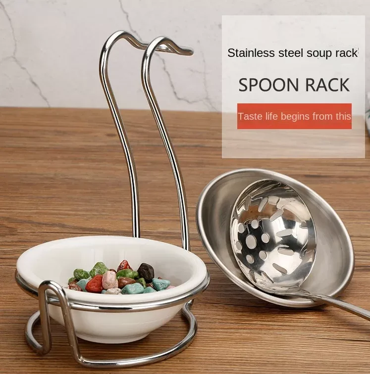 Restaurant  Buffet Serving Set Swan-shaped stainless steel soup spoon holder Soup Warmer Station Ceramic Soup Tureen Ladle