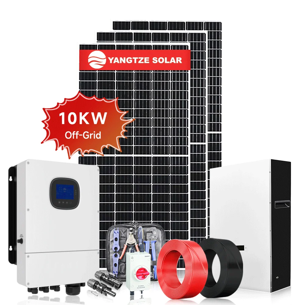 Yangtze  Home Off Grid Solar Panel System Inverter Power System 5kw 10kw 20kw solar generator for refrigerator