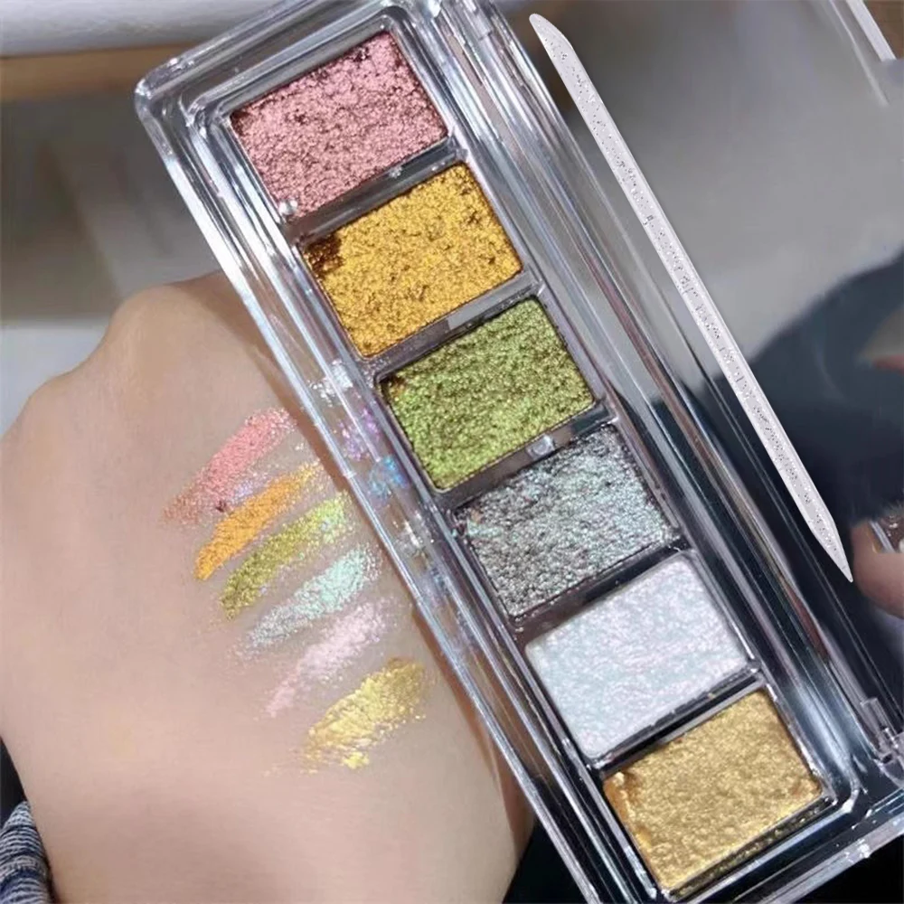 1Box Bling Mud Solid Nail Glitter Powder Super-Bright Fire Opal Crystal Chrome Rubbing Powder Aurora Shell Mirror Powder