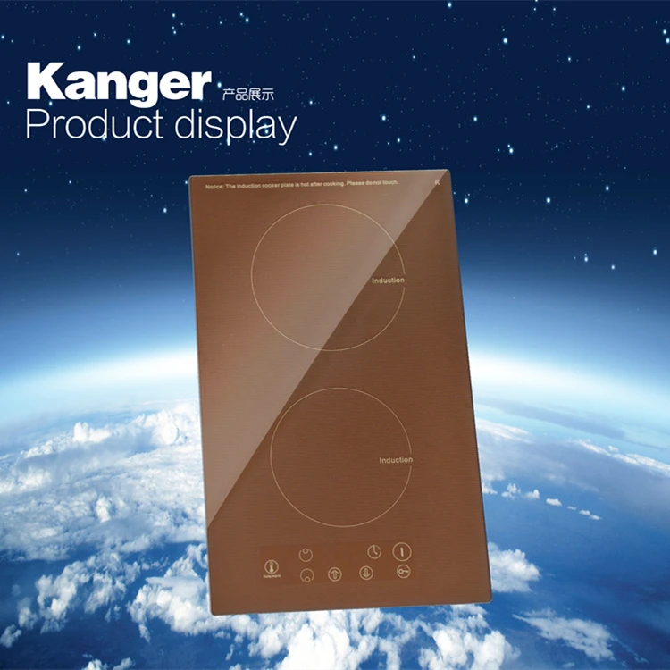 
KANGER ceramic glass colored induction cooker panel 