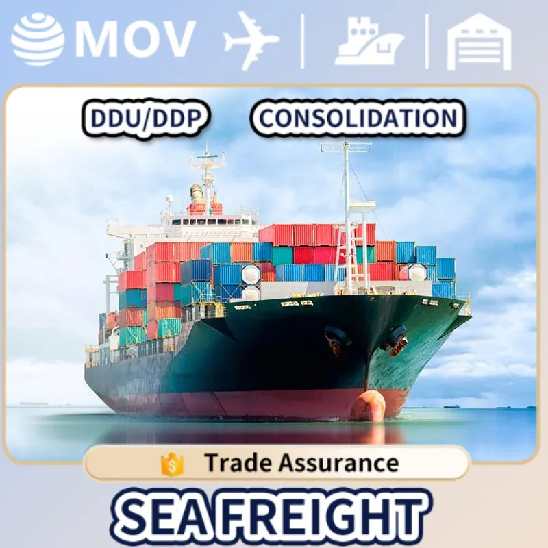 Sea Ocean Freight Forwarding FCL DDP LCL Container Service From China To USA AMAZON ONT8/LGB8/LAX9 Amazon