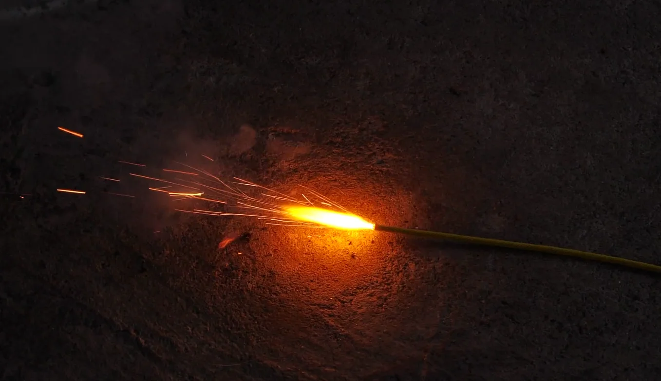 Unique Flying Fish Falling Leaf pyro pyrotechnic effect fuse