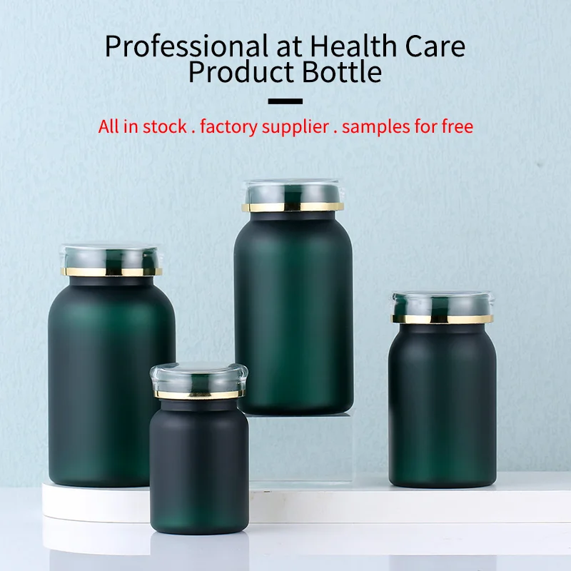 275 ML Kids Tablet Bottles Pet Candy Herb Jars With Screw Lids Custom Bottles For Packing Capsules And Tablets Vitamin