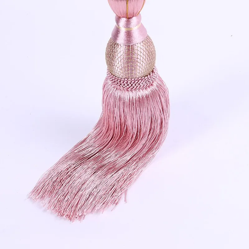 Home Decor Luxury Curtain Accessories Macrame Curtain Tassel Tiebacks Decorative With Hanging Ball