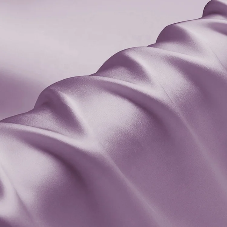 Best factory bottom price 100% mulberry silk satin stock colors fabric for breathable home sleep wear or fashion dress