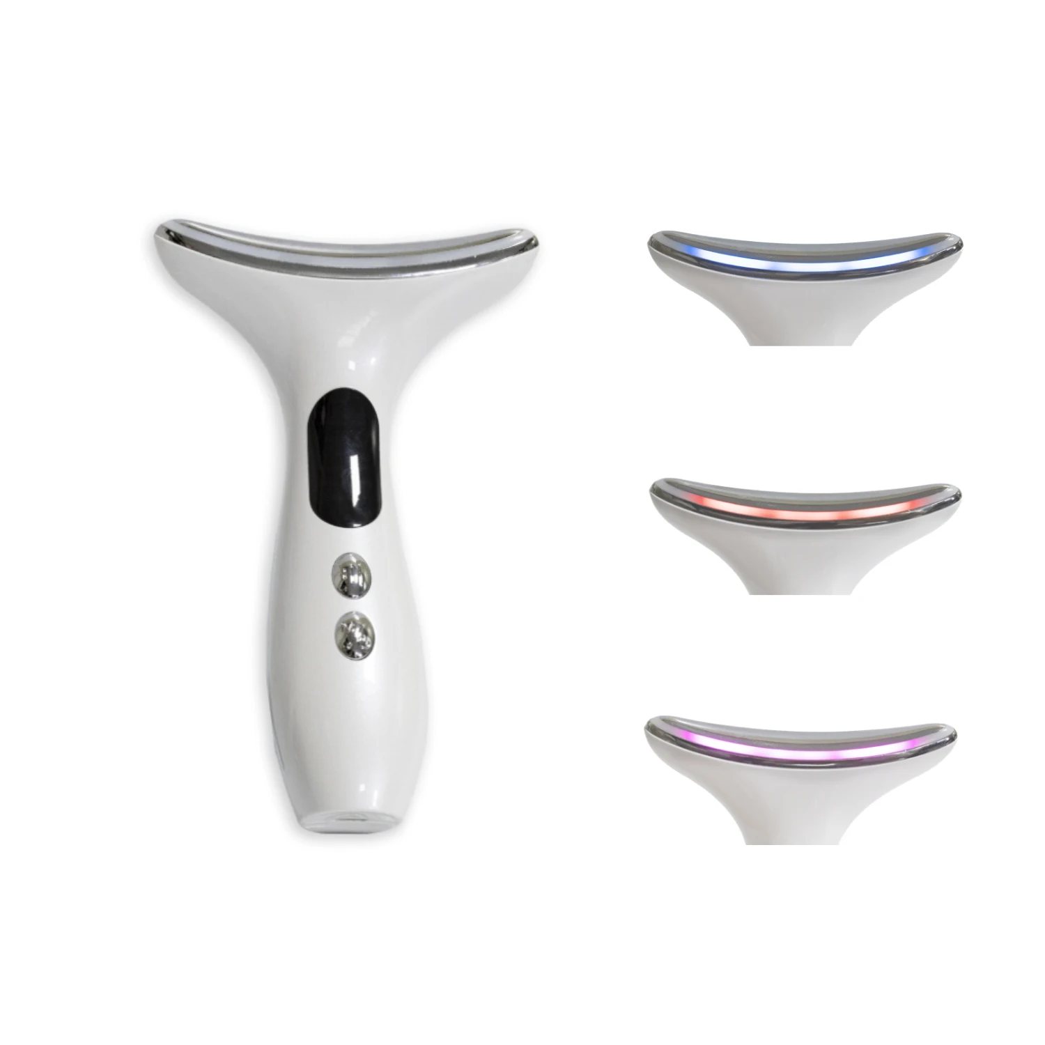 Профессиональный U-Shape форме благодаря чему создается ощущение невесомости с EMS уход за кожей лица шеи лифтинг массажер микро перегрузок по току удаления морщин устройство подъема