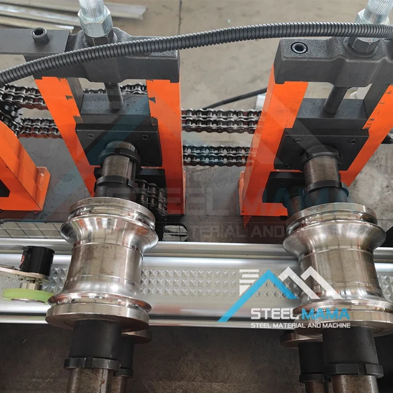 Factory Direct Sales Full Automatic Steel Profile Euro Type Shutter Door Making Roll Forming Machine