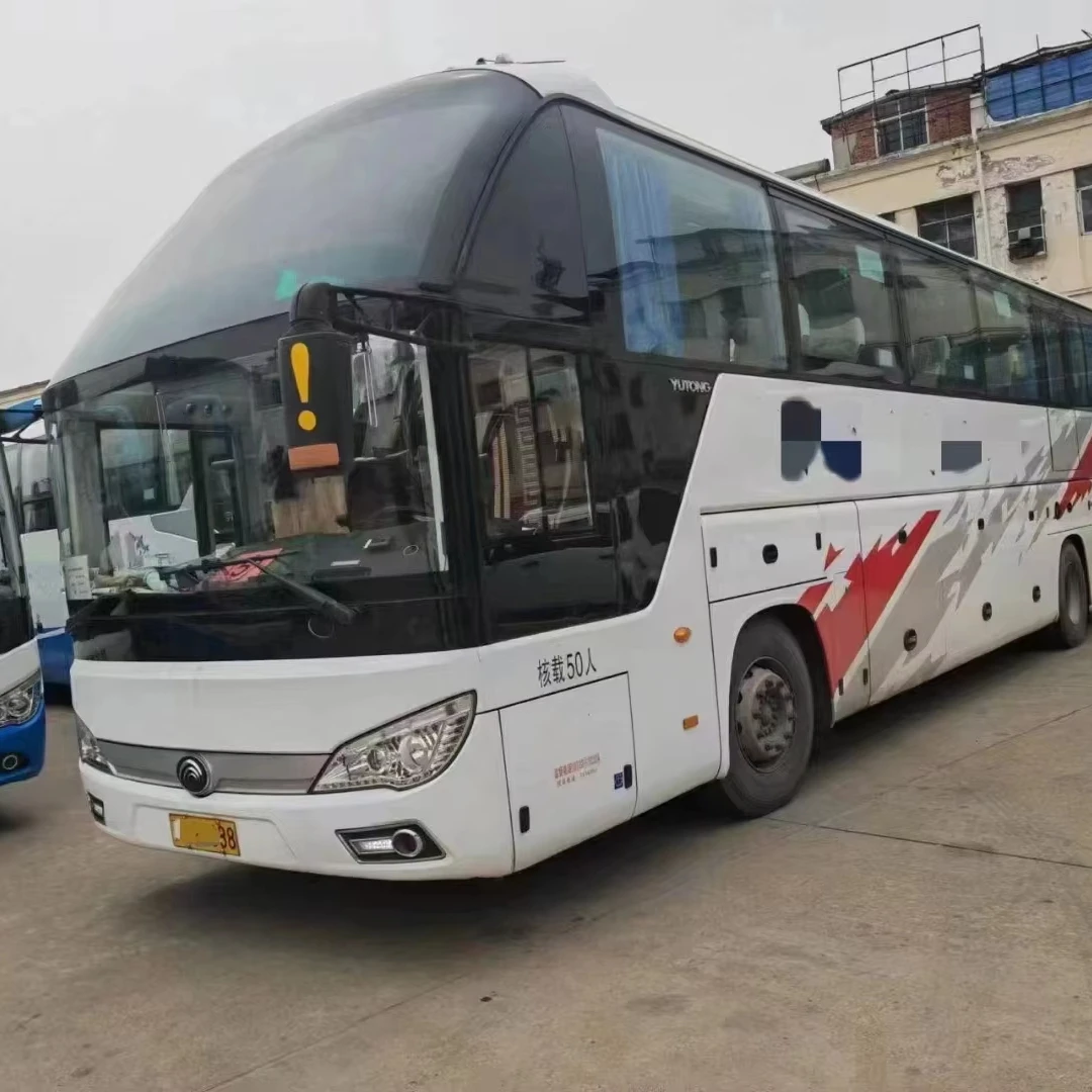 Left Hand Drive Luxury City bus Yu-Tong Zk6122 Left Hand Drive Luxury 48 Seats Tour Passenger Diesel Used Bus for Sale