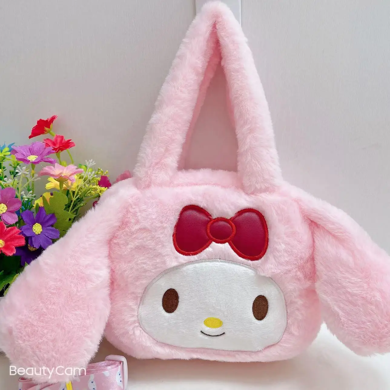 Super Soft Kids Small Hand Bag Pikachuu Hello Cute Kitty Shoulder Plush Bags