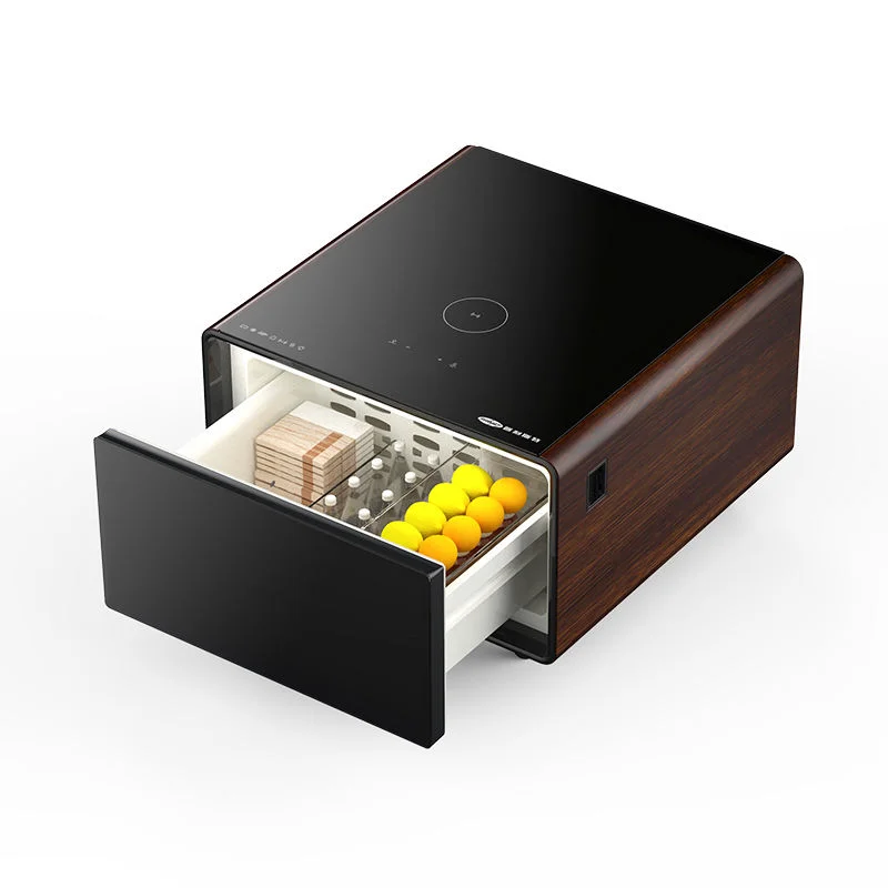 Summer dedicated mini smart refrigerator modern bedside table side table beverage smart coffee table storage wireless charging