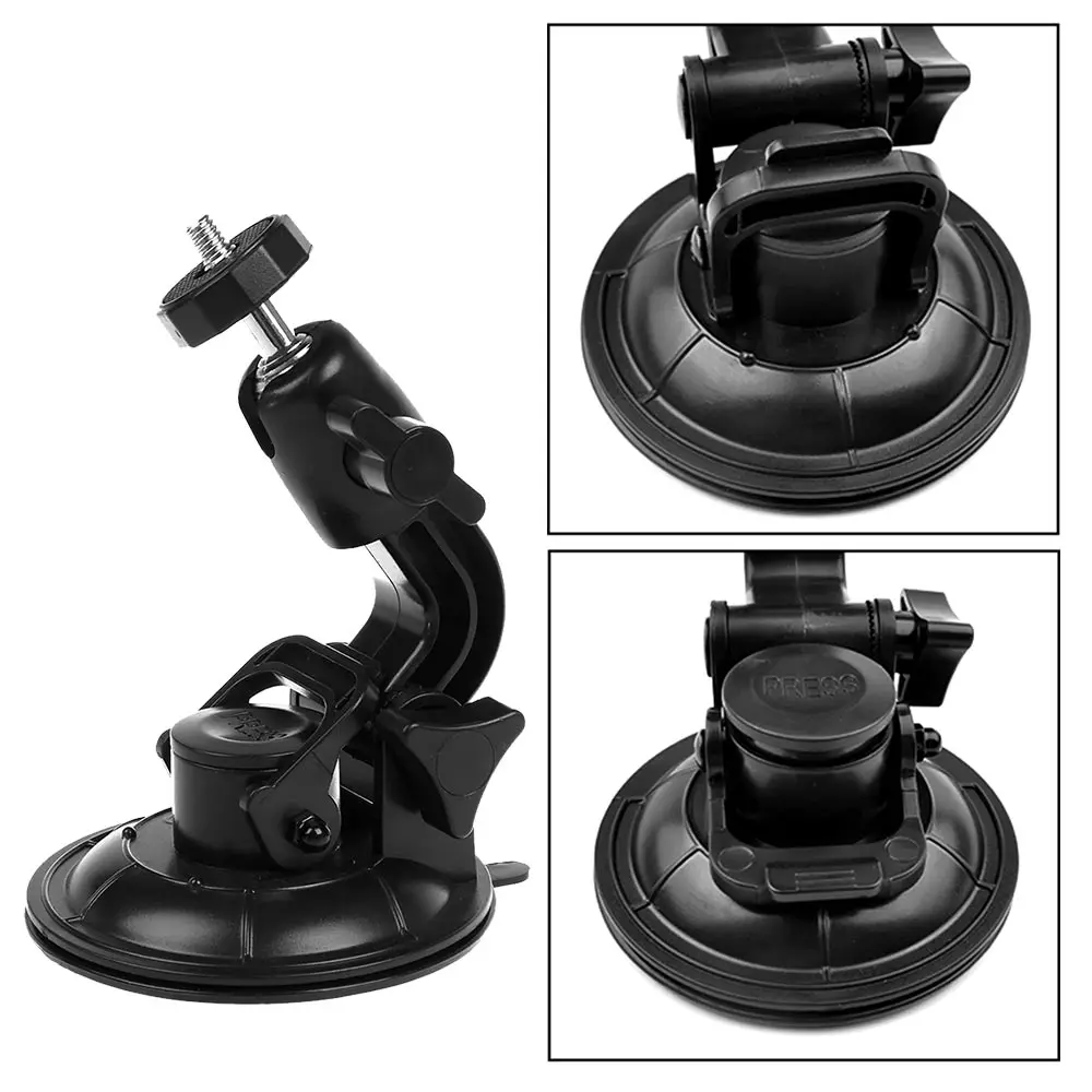 9 см Автомобильная присоска для GoPro Hero 7 6 5 4 3 аксессуары штатив адаптер держатель присоска Xiaomi Yi SJCAM SJ4000 Спортивная Экшн-камера