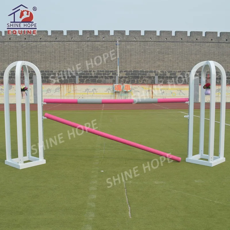 Triangular prism aluminum horse show jump wing