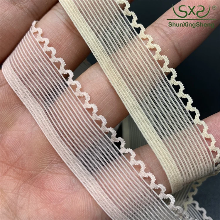 Manufacturer high quality nylon lace sheer lace lace belt ladies bra belt underwear belt