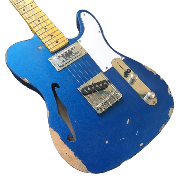 Heritage electric guitar metal blue cow bone string pillow Korean hardware wholesale and retail free shipping