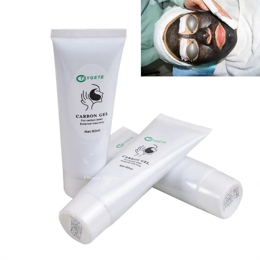 2023 Widely Used 80Ml Skin Peeling Feature Soft Laser Carbon Cream For Black Doll Treatment