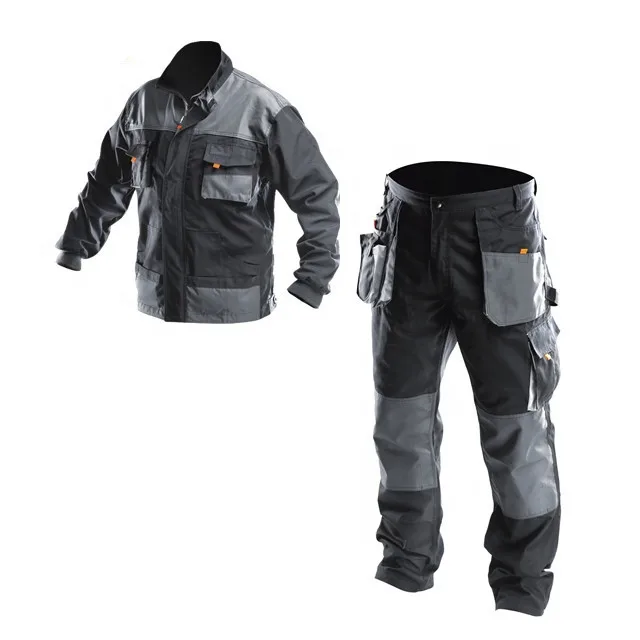 2023 Construction Safety Welding Orange Custom Engineer Workwear Working Overalls For Men Women Industrie Work Uniform