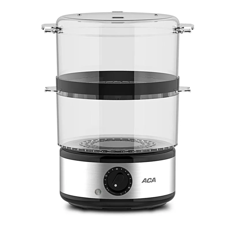 Household 3 Layer Multifunction 4L timer  Electric Food Steamer