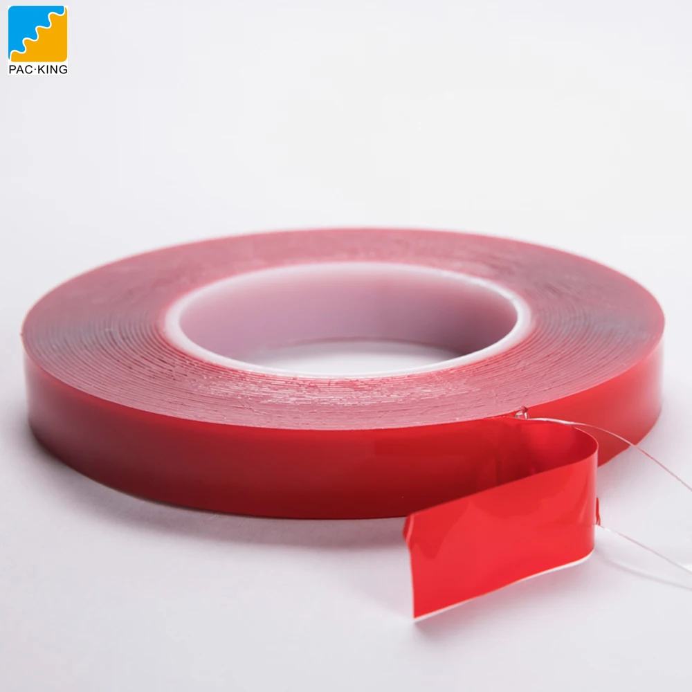 Custom die cut no residual clear black high quality strong adhesive double sided foam acrylic tape bonding foam mounting tape